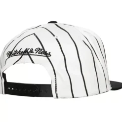 Retro Pinstripe Snapback Houston Rockets