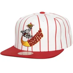 Retro Pinstripe Snapback Hwc Houston Rockets
