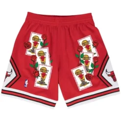 Roses And Banners Shorts Chicago Bulls