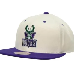 Sail 2 Tone Snapback Hwc Milwaukee Bucks