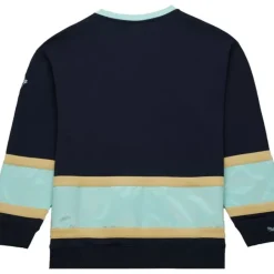 Satin Insert Fleece Crew Current Logo Seattle Kraken