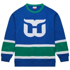 Satin Insert Fleece Crew Hartford Whalers