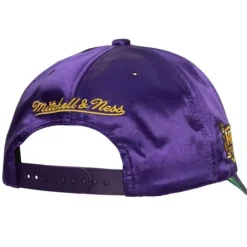 Satin Low Pro Snapback Los Angeles Lakers