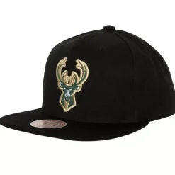 Satin Under Snapback Milwaukee Bucks