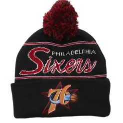 Script Pom Beanie Hwc Philadelphia 76Ers