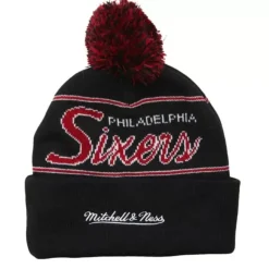 Script Pom Beanie Hwc Philadelphia 76Ers