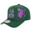 Secondary Roses Pro Snapback Hwc Milwaukee Bucks