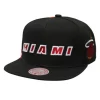 Short Hook Snapback Hwc Miami Heat