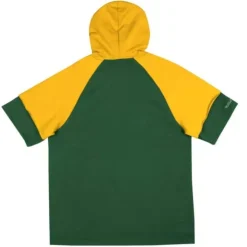 Shortsleeve Fleece Hoodie Green Bay Packers
