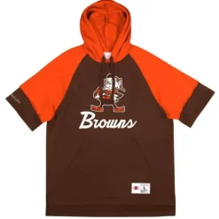 Shortsleeve Fleece Hoodie Cleveland Browns