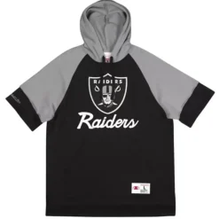 Shortsleeve Fleece Hoodie Oakland Raiders