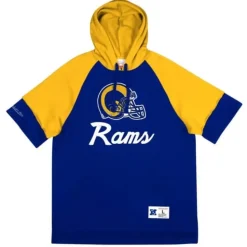 Shortsleeve Fleece Hoodie Los Angeles Rams