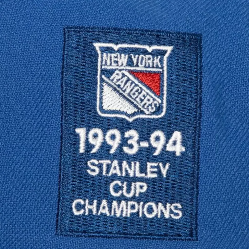 Side Patch Fitted New York Rangers