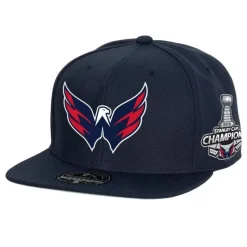 Side Patch Fitted Washington Capitals