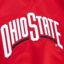 Sideline Pullover Satin Jacket Ohio State