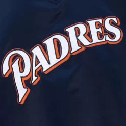 Sideline Pullover Satin Jacket San Diego Padres
