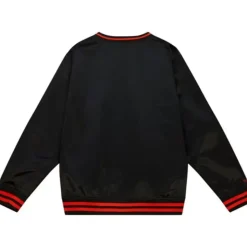 Sideline Pullover Satin Jacket Baltimore Orioles