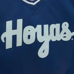 Sideline Pullover Satin Jacket Georgetown University