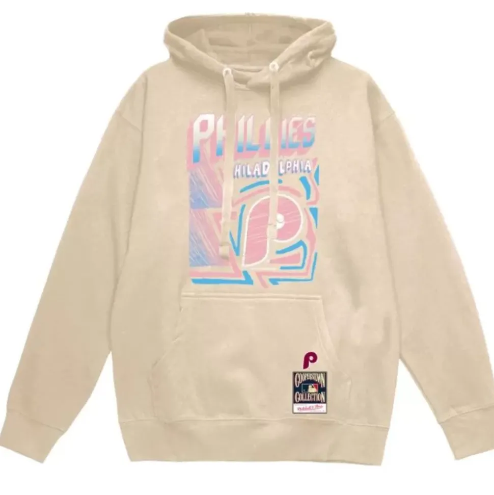 Sidewalk Sketch Hoodie Philadelphia Phillies