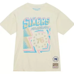 Sidewalk Sketch Ss Tee Hwc Philadelphia 76Ers