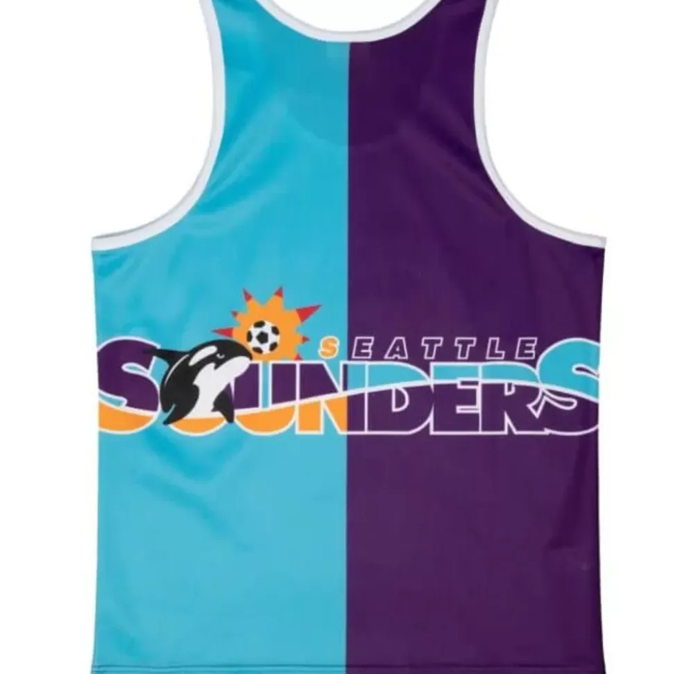 Since 96 2.0 Split Color Mesh Tank Seattle Sounders Fc