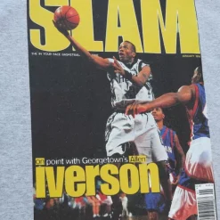 Slam Cover Georgetown University Allen Iverson