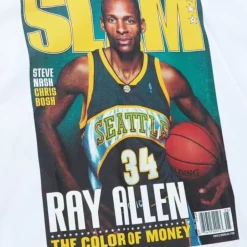 Slam Cover Seattle Supersonics Ray Allen