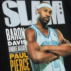 Slam Cover Tee Charlotte Hornets Baron Davis