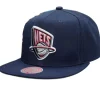Slam Side Cropped Snapback Hwc New Jersey Nets Kenyon Martin
