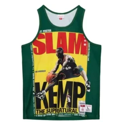 Slam Sublimated Tank Seattle Supersonics Shawn Kemp