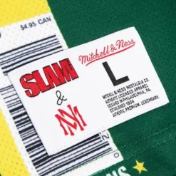 Slam Sublimated Tank Seattle Supersonics Shawn Kemp