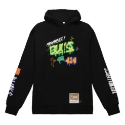 Slap Sticker Hoodie Milwaukee Bucks