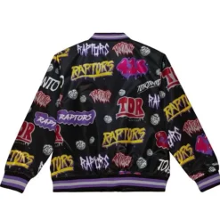 Slap Sticker Reversible Jacket Toronto Raptors