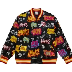 Slap Sticker Reversible Jacket Atlanta Hawks