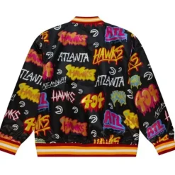 Slap Sticker Reversible Jacket Atlanta Hawks