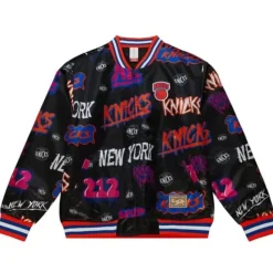 Slap Sticker Reversible Jacket New York Knicks