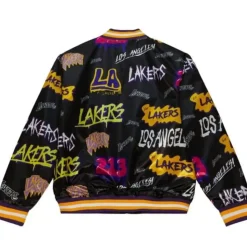 Slap Sticker Reversible Jacket Los Angeles Lakers