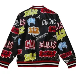 Slap Sticker Reversible Jacket Chicago Bulls