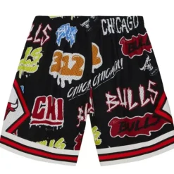 Slap Sticker Swingman Chicago Bulls 1997-98 Shorts