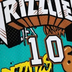 Slap Sticker Swingman Mike Bibby Vancouver Grizzlies 1998-99 Jersey