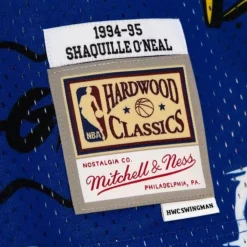Slap Sticker Swingman Shaquille O'Neal Orlando Magic 1994-95 Jersey