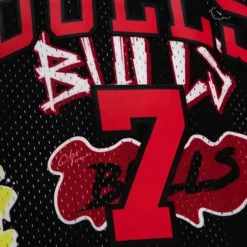 Slap Sticker Swingman Toni Kukoc Chicago Bulls 1997-98 Jersey