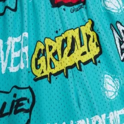 Slap Sticker Swingman Vancouver Grizzlies 1998-99 Shorts