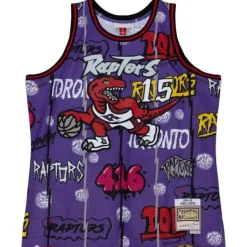 Slap Sticker Swingman Vince Carter Toronto Raptors 1998-99 Jersey