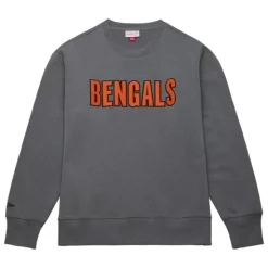 Snow Washed Fleece Crew Cincinnati Bengals