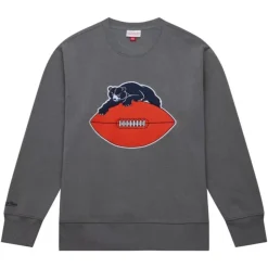 Snow Washed Fleece Crew Chicago Bears