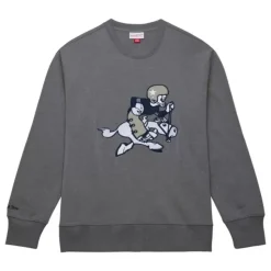 Snow Washed Fleece Crew Dallas Cowboys