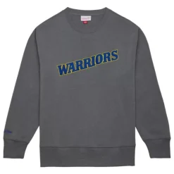 Snow Washed Fleece Crew Golden State Warriors