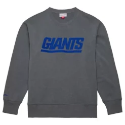 Snow Washed Fleece Crew New York Giants