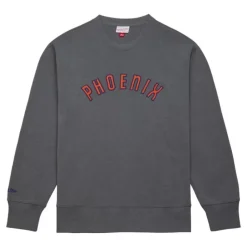 Snow Washed Fleece Crew Phoenix Suns